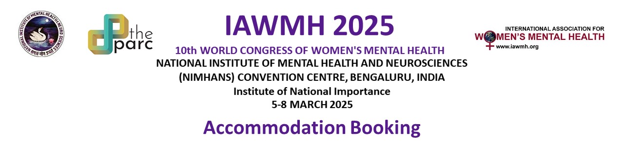 IAWMH 2024 - Accommodation booking 