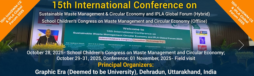 15th IconSWM & CE IPLA 2025