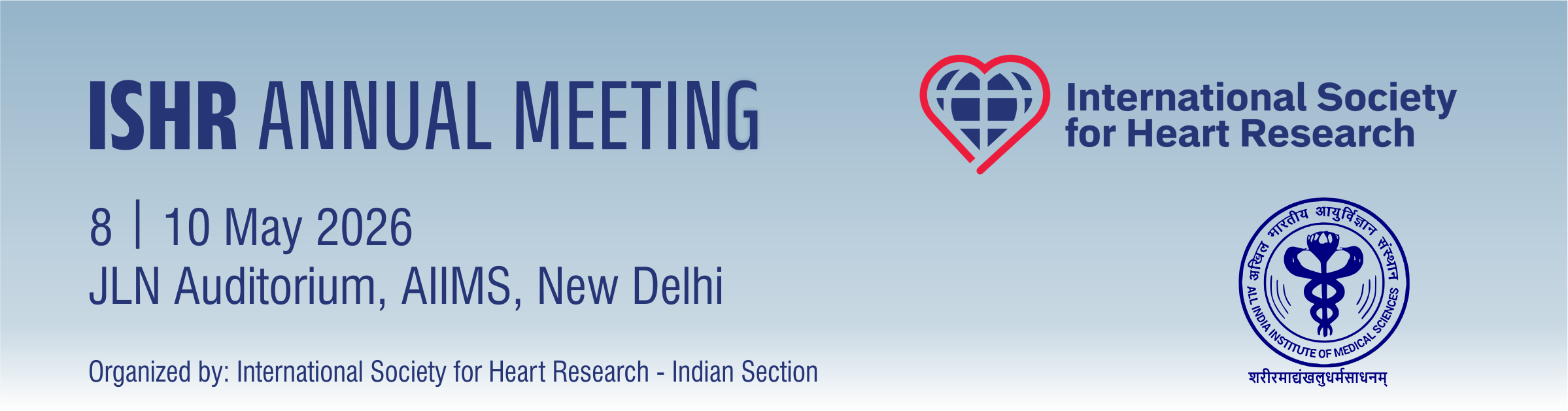 ISHR 2026, New Delhi