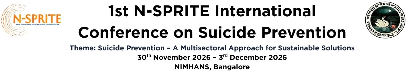 International N-SPRITE Conference on Suicide Prevention